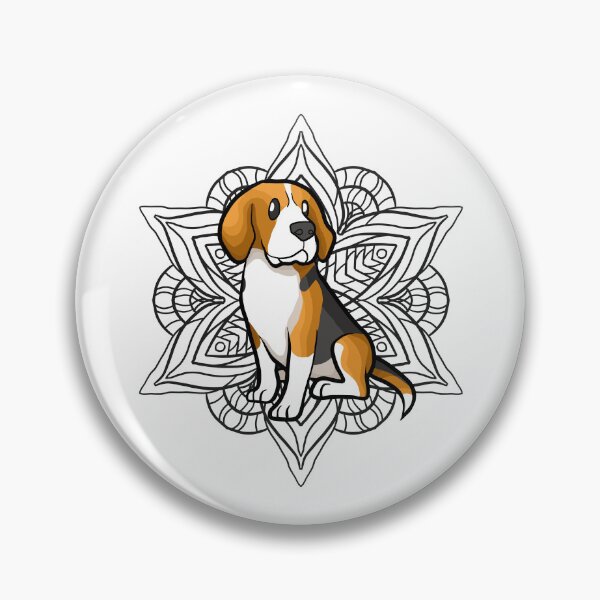 Artikelvorschau, Beagle-Mandala entworfen und verkauft von Ahenix.