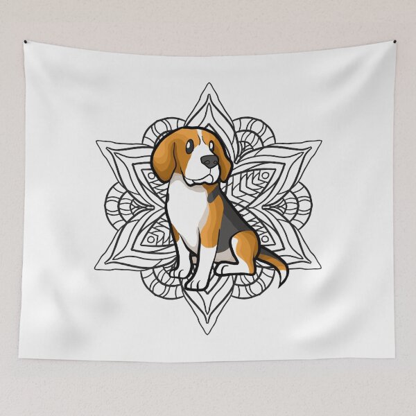 Item preview, Beagle Mandala designed and sold by Ahenix.