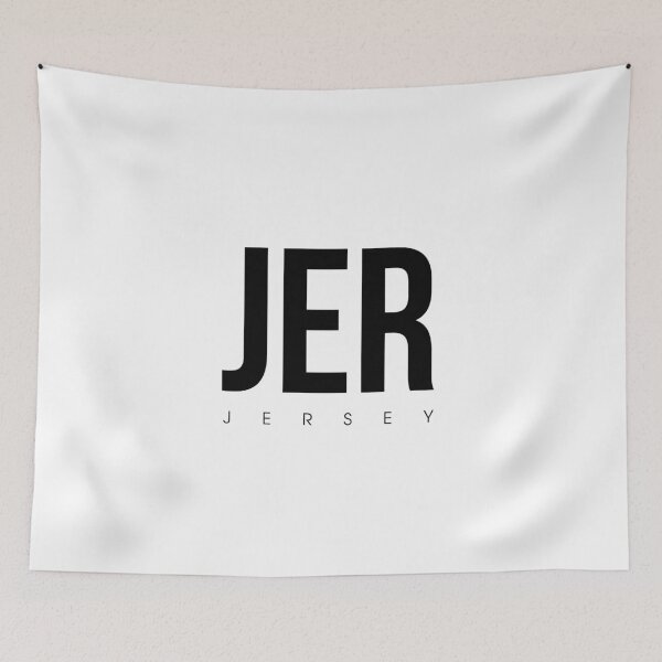 Item preview, JER - Jersey Airport Code designed and sold by CartoCreative.