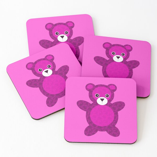 Item preview, Pink Teddy Bear designed and sold by AntiqueImages.