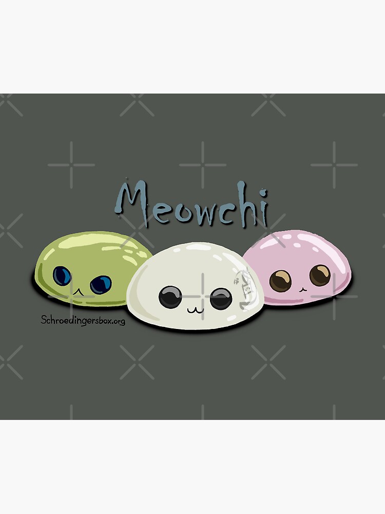 Thumbnail 5 von 5, Mauspad, Meowchi - Maunzende Mochi designt und verkauft von Boxcats.