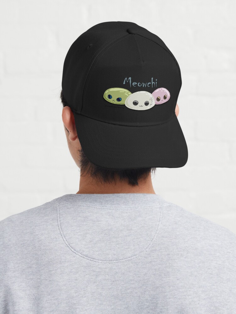 Thumbnail 4 von 7, Cap, Meowchi - Maunzende Mochi designt und verkauft von Boxcats.
