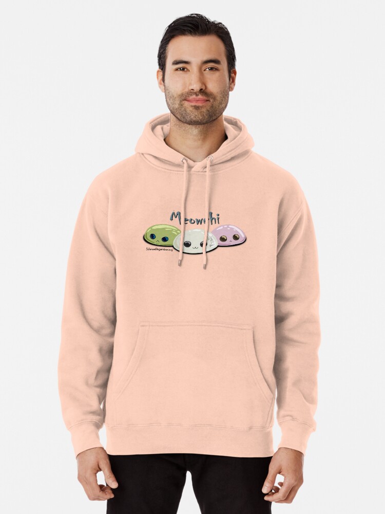 Thumbnail 1 von 5, Hoodie, Meowchi - Maunzende Mochi designt und verkauft von Boxcats.
