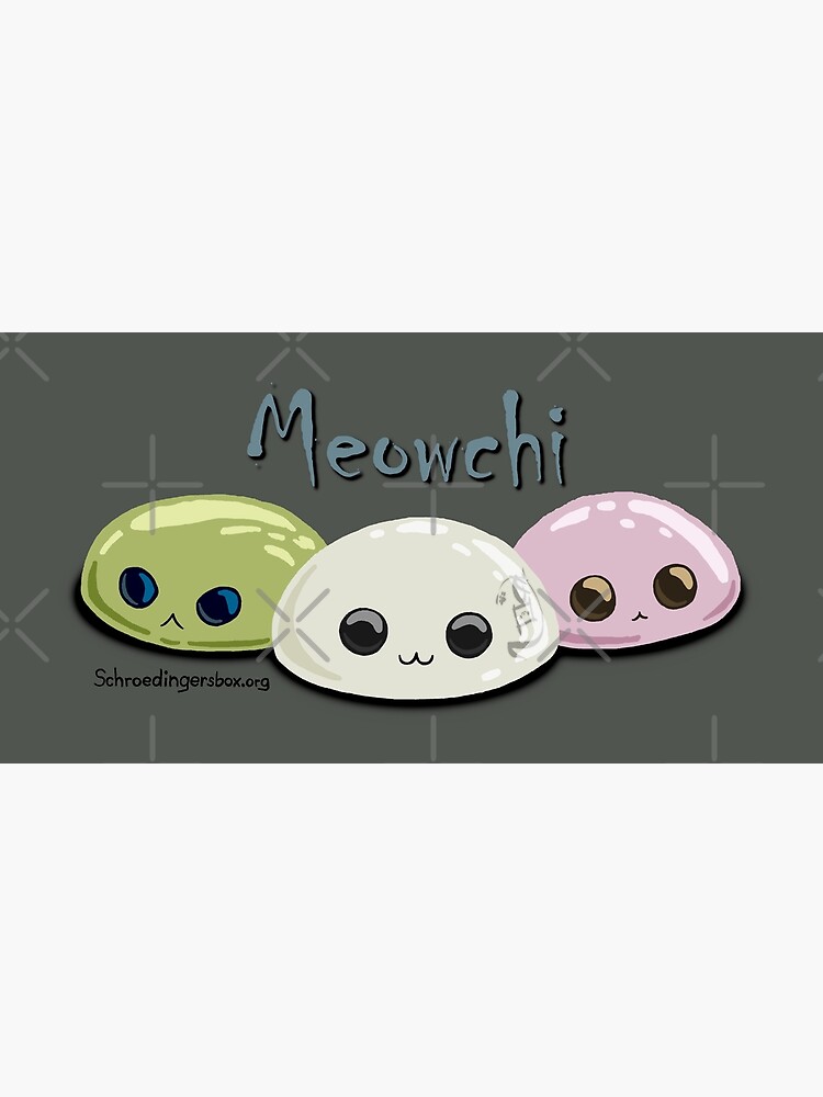 Thumbnail 5 von 5, Mauspad, Meowchi - Maunzende Mochi designt und verkauft von Boxcats.