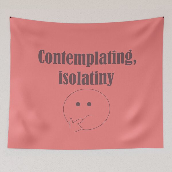 Item preview, Contemplating,isolatiny designed and sold by FalconLifeStore.