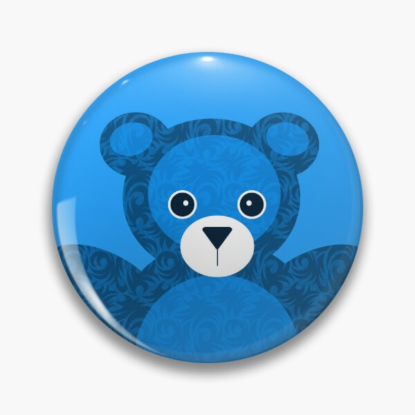 Item preview, Blue Teddy Bear designed and sold by AntiqueImages.