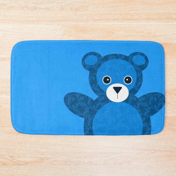 Item preview, Blue Teddy Bear designed and sold by AntiqueImages.