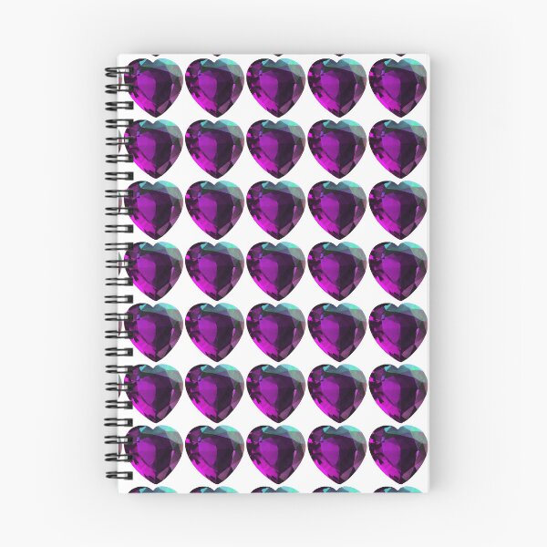 Item preview, Heart Amethyst Gemstone, February Birthstone, Purple designed and sold by DigitalGemArt.