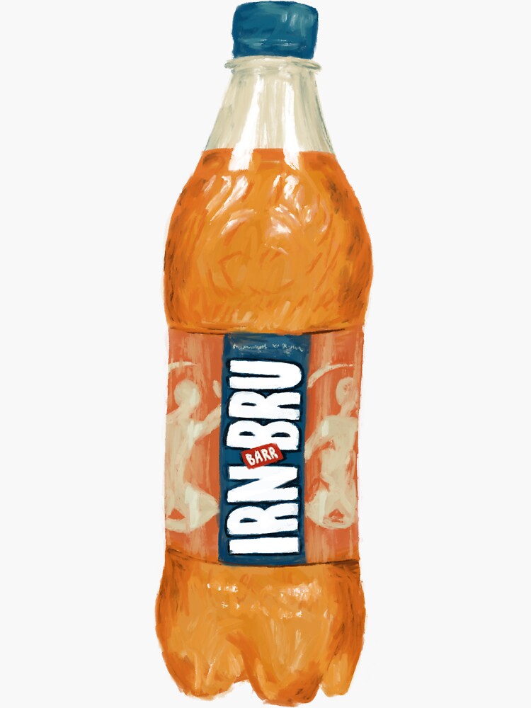 "Irn Bru" Sticker by kristhornhill Redbubble