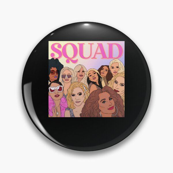 Item preview, For Men Women Rhobh Squad  Real Housewives Of Beverly Hills Cast Lisa Rinna Beauty Sticker designed and sold by JovanBechtelar.