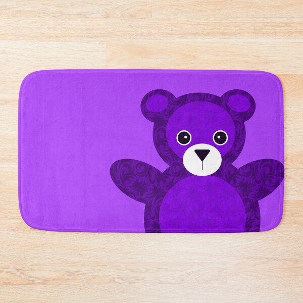 Item preview, Purple Teddy Bear designed and sold by AntiqueImages.