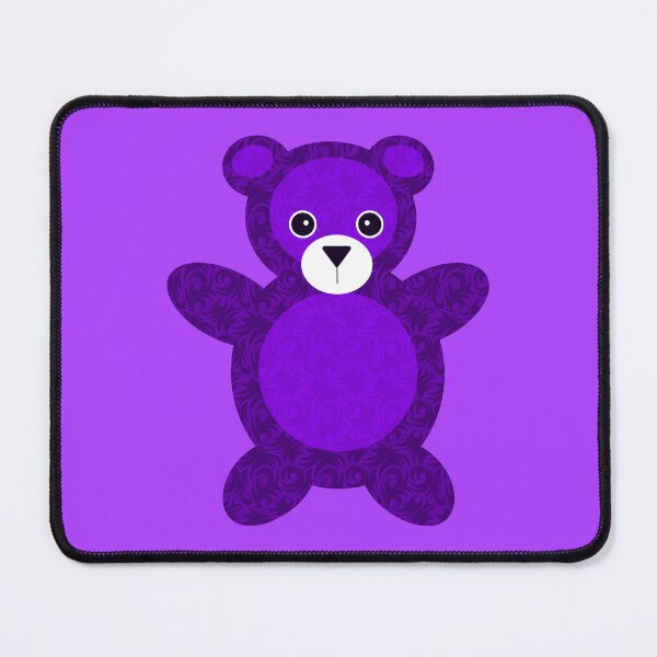 Item preview, Purple Teddy Bear designed and sold by AntiqueImages.