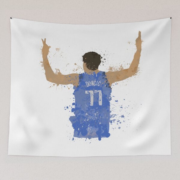 Item preview, Luka Doncic Paint Splatter Art designed and sold by slawisa.