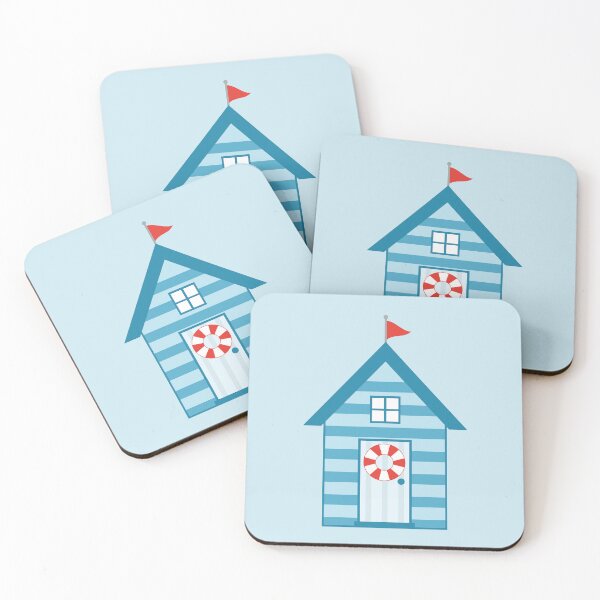 Item preview, Blue Beach Hut designed and sold by StudioShine.
