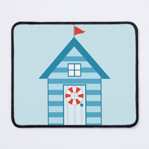 Item preview, Blue Beach Hut designed and sold by StudioShine.