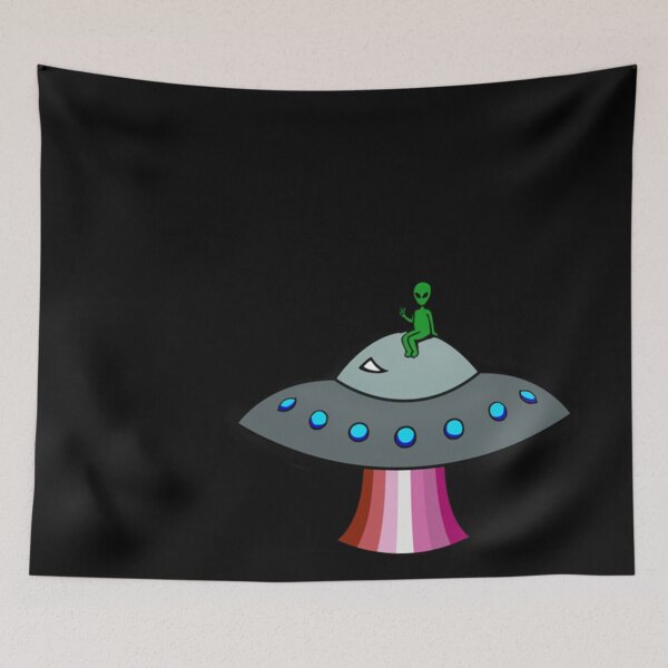 Item preview, Lesbian Peace Alien Classic . designed and sold by hildendhmula.