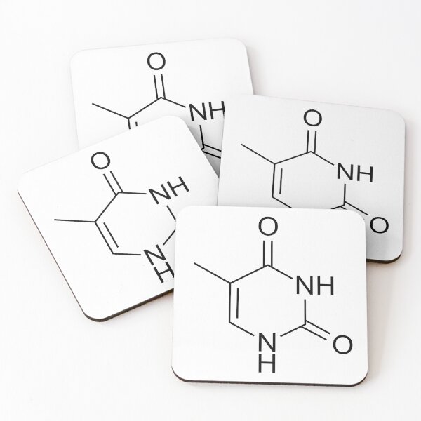 Item preview, Thymine C5H6N2O2 designed and sold by Zeeph.