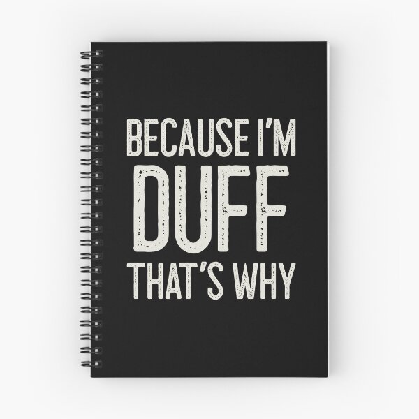 Item preview, Because I’m Duff That’s Why Funny Personalized Name designed and sold by MariosNydras.