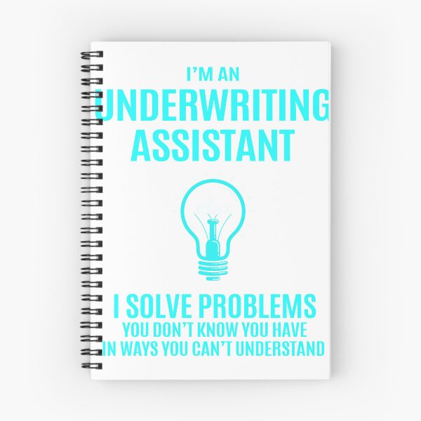 Item preview, Underwriting Assistant - I Solve Problems Job Gift designed and sold by melissaval2.