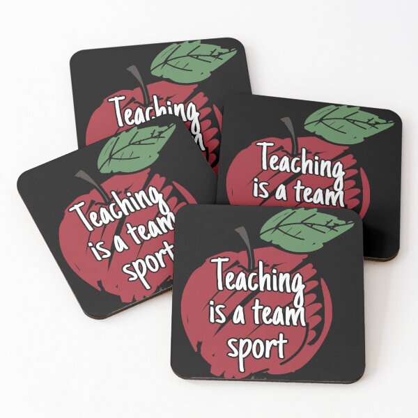 Item preview, Teaching Is A Team Sport Gift for Inspirational teacher designed and sold by catchyology.
