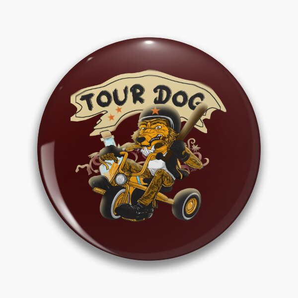 Item preview, Tour Dog Motorbike Driver Rider designed and sold by vibeno1.