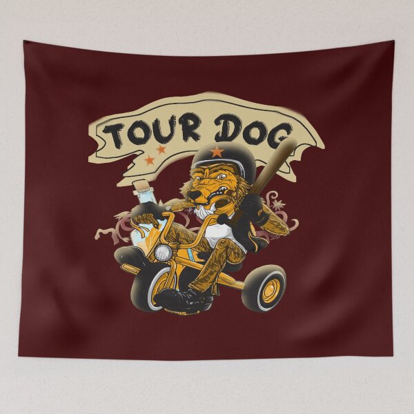 Item preview, Tour Dog Motorbike Driver Rider designed and sold by vibeno1.