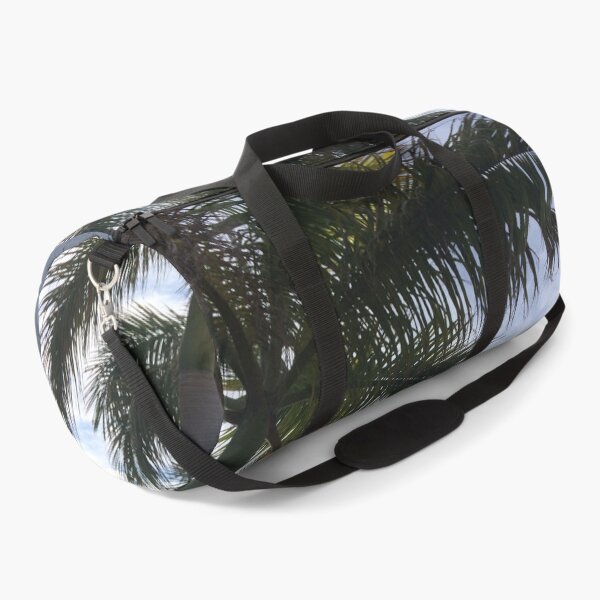 Item preview, Cloudy summer sky and tenerife palm trees designed and sold by ray-designs-.