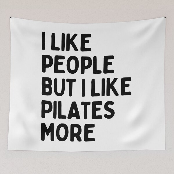 Item preview, I like people BUT I like pilates more designed and sold by TheGreenGoat.
