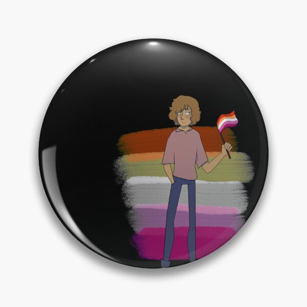 Item preview, Lesbian Pride Character Classic . designed and sold by hildendhmula.