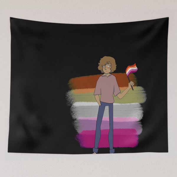 Item preview, Lesbian Pride Character Classic . designed and sold by hildendhmula.