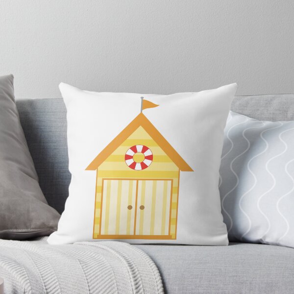 Item preview, Yellow Beach Hut designed and sold by StudioShine.