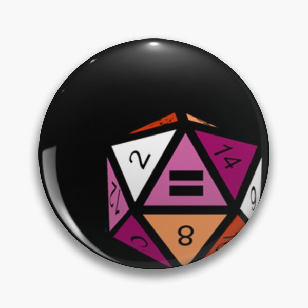 Item preview, Lesbian Pride Dice  Classic . designed and sold by hildendhmula.