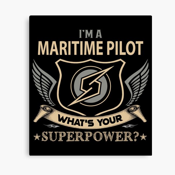 Item preview, Maritime Pilot T Shirt - Superpower Job Gift Item Tee designed and sold by watkinsmat.