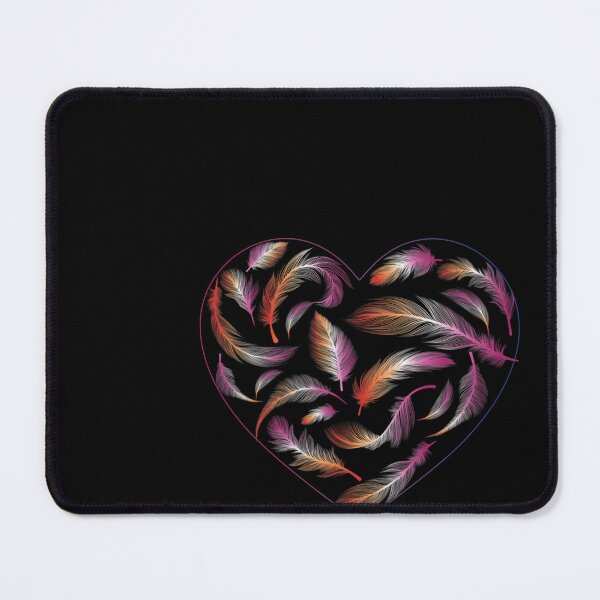 Item preview, Lesbian pride Feathers Classic . designed and sold by hildendhmula.