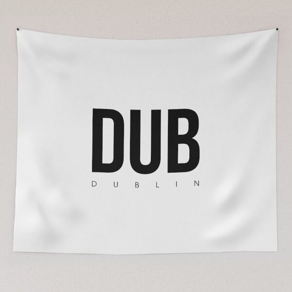 Item preview, DUB - Dublin Airport Code designed and sold by CartoCreative.