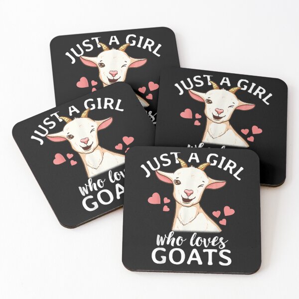 Item preview, Goat Girl Just A Girl Who Loves Goats Farmer Goat Mom designed and sold by zacben.