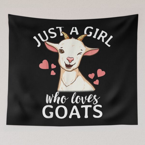 Item preview, Goat Girl Just A Girl Who Loves Goats Farmer Goat Mom designed and sold by zacben.