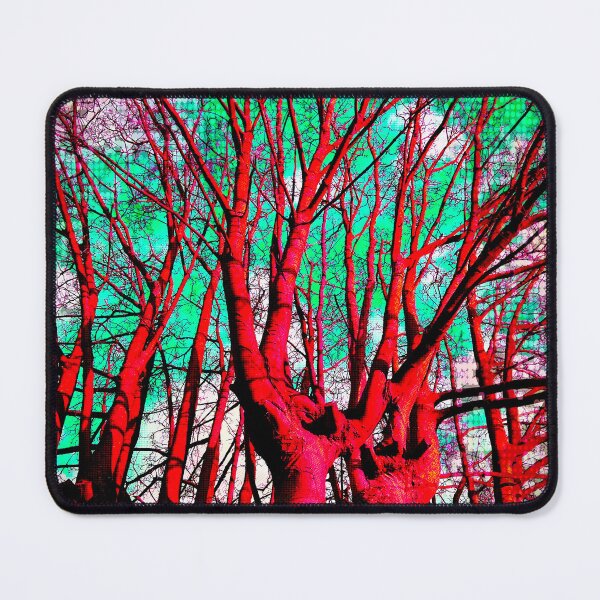 Item preview, Red tree abstract designed and sold by yourartylife.