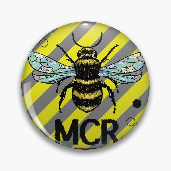 Item preview, Manchester Bee designed and sold by doodleeightytwo.