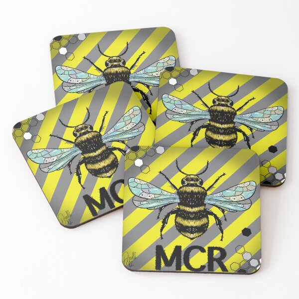 Item preview, Manchester Bee designed and sold by doodleeightytwo.