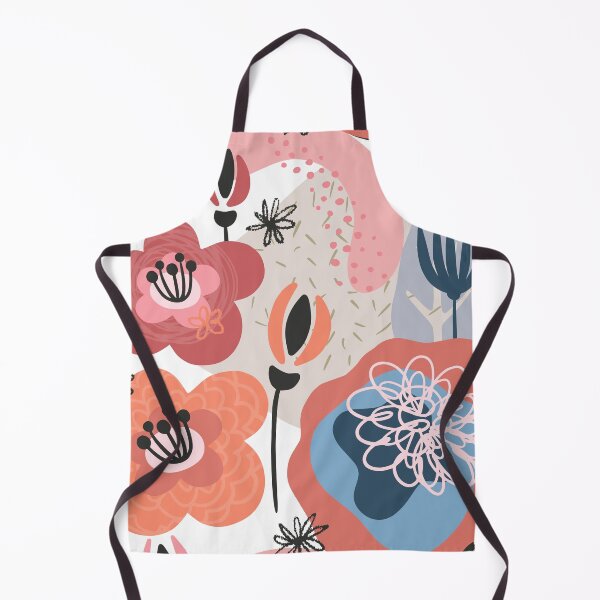 Item preview, Abstract Colourful Flowers 3 designed and sold by simplydesignart.