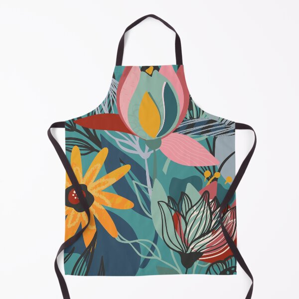 Item preview, Abstract Colourful Flowers 4 designed and sold by simplydesignart.