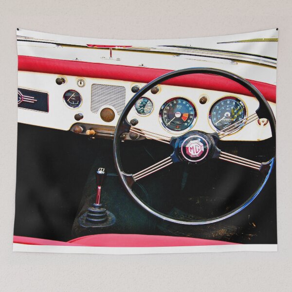 Item preview, MG A British Sports Motor Car Interior designed and sold by AndyEvansPhotos.