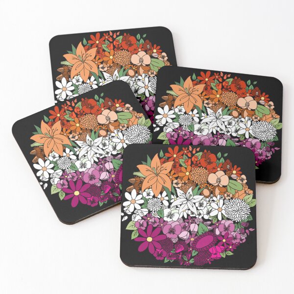 Item preview, Lesbian Pride Flowers Classic . designed and sold by hildendhmula.