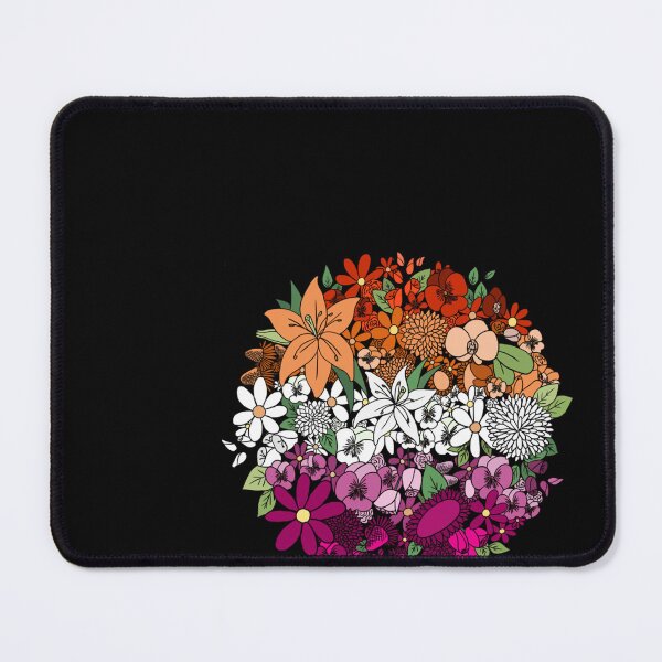 Item preview, Lesbian Pride Flowers Classic . designed and sold by hildendhmula.
