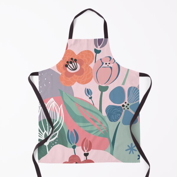 Item preview, Abstract Colourful Flowers 2 designed and sold by simplydesignart.