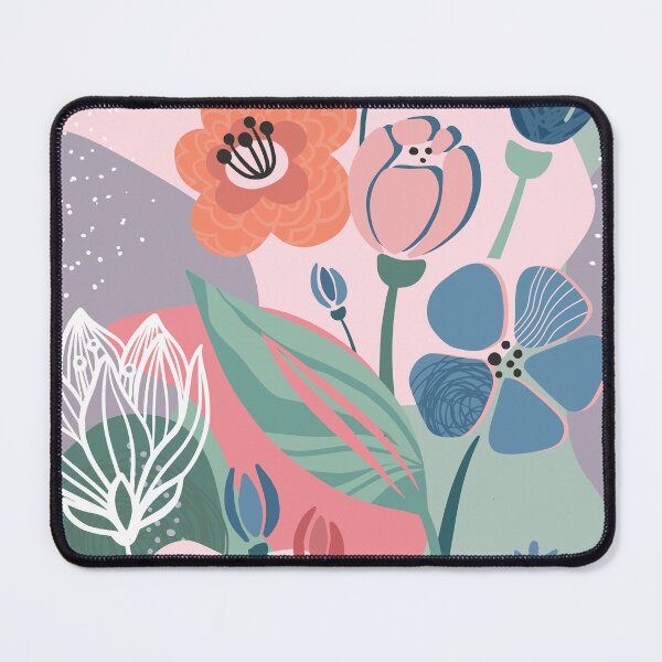 Item preview, Abstract Colourful Flowers 2 designed and sold by simplydesignart.