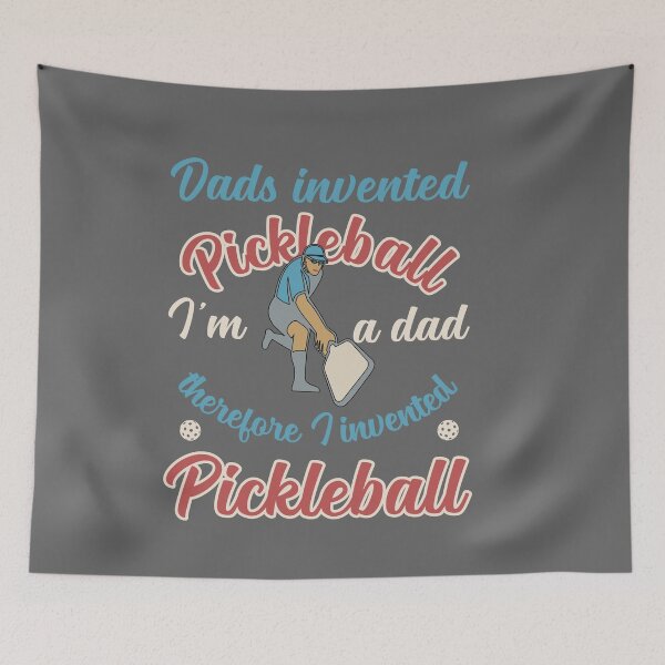 Item preview, Funny Dads Invented Pickleball designed and sold by OliviaGbyKyro.