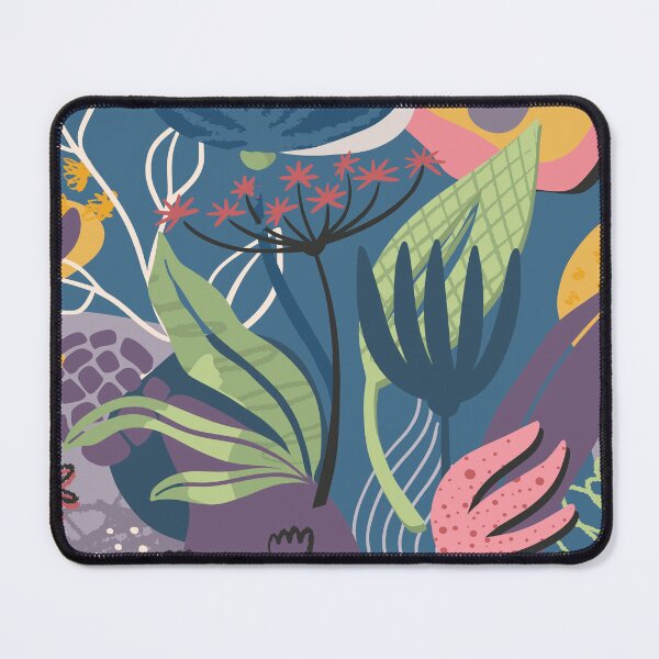 Item preview, Abstract Colourful Flowers 1 designed and sold by simplydesignart.