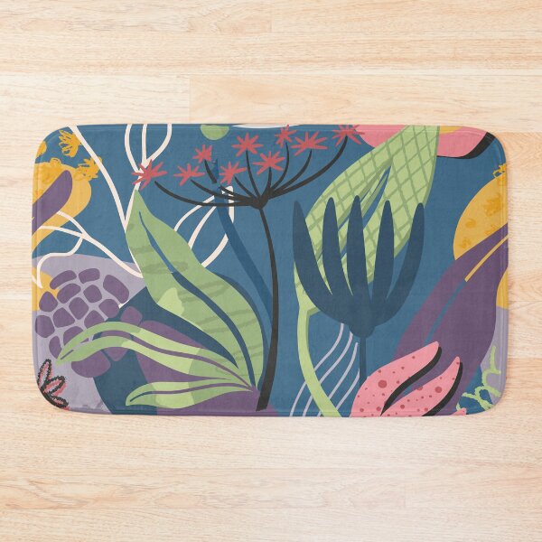 Item preview, Abstract Colourful Flowers 1 designed and sold by simplydesignart.